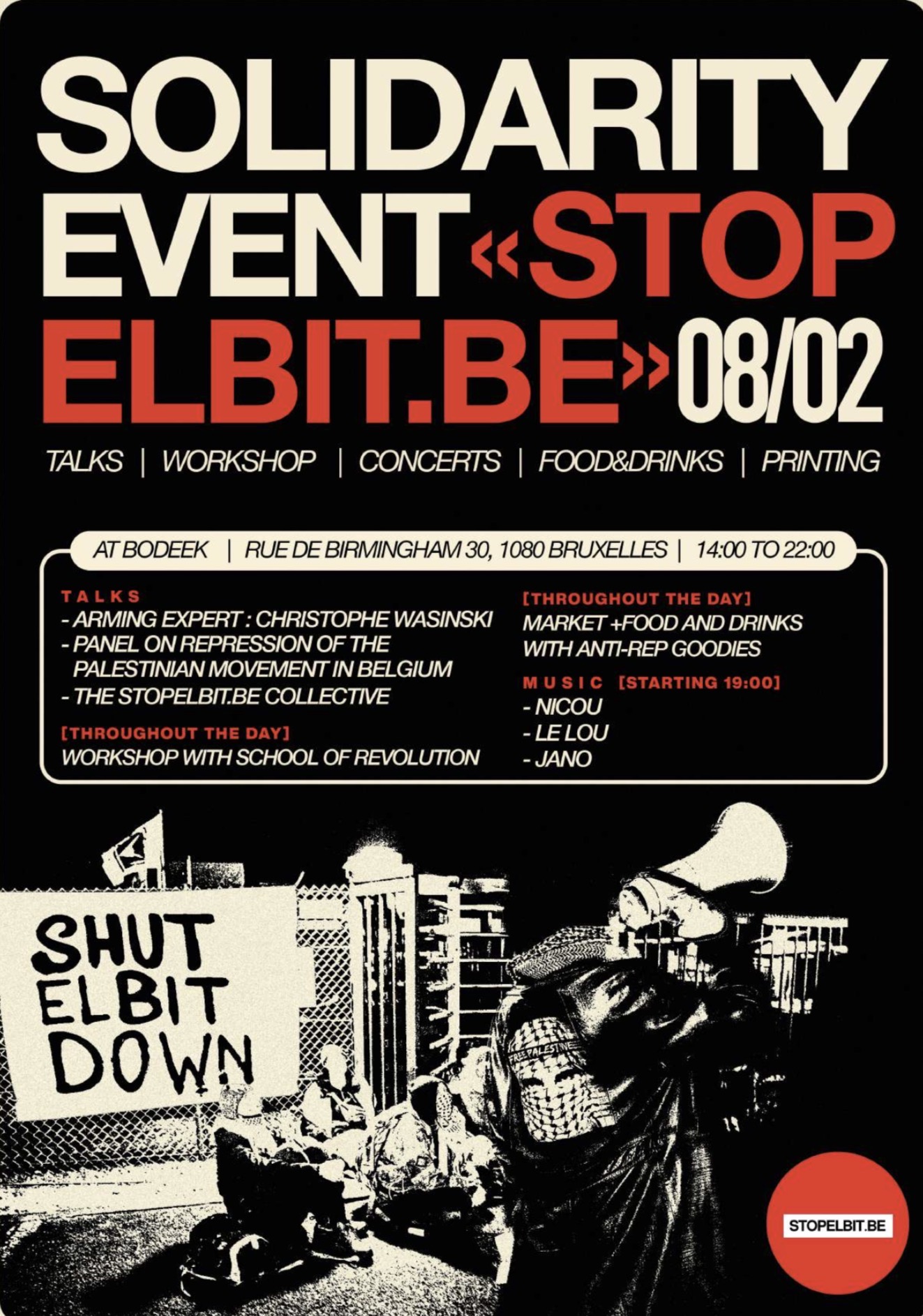 Solidarity Event Poster Preview